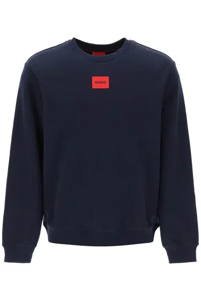 Hugo Diragol Light Sweatshirt In Blue