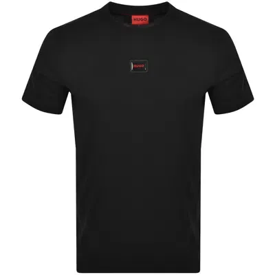 Hugo Diragolino Gel T Shirt Black