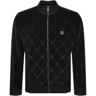 Hugo Dranchiso Full Zip Sweatshirt Black