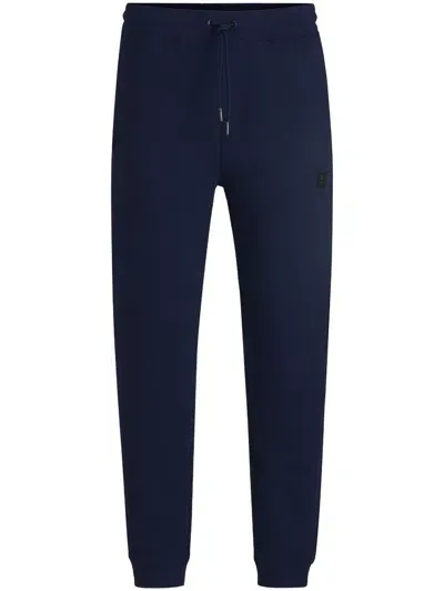 Hugo Drawstring Track Pants In Blue