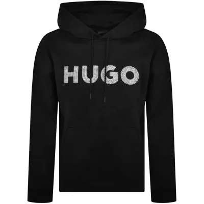 Hugo Drochood Hoodie Black