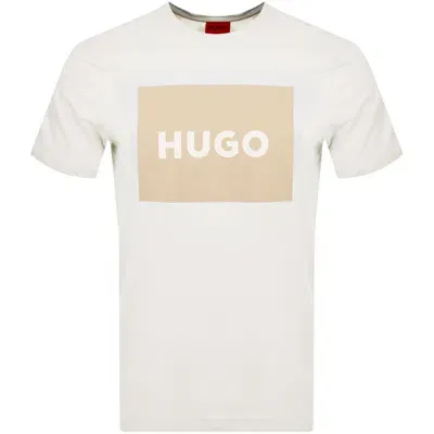 Hugo Dulive Crew Neck T Shirt White