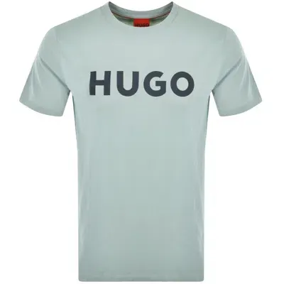 Hugo Dulivio Crew Neck T Shirt Green