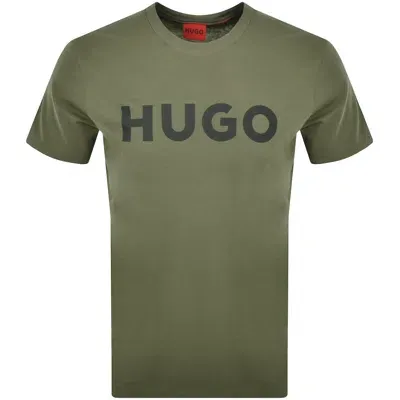 Hugo Dulivio T Shirt Green