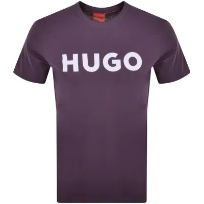 Hugo Dulivio T Shirt Purple