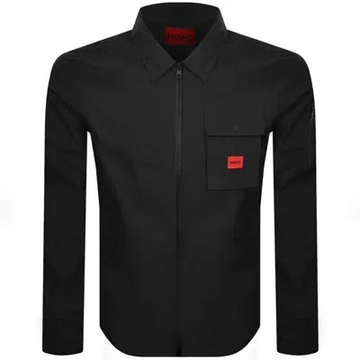 Hugo Emmond Overshirt Jacket Black