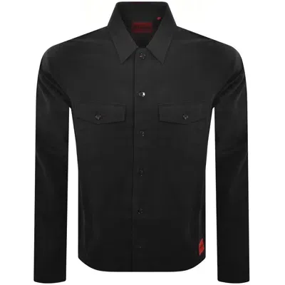 Hugo Enalu Overshirt Jacket Black