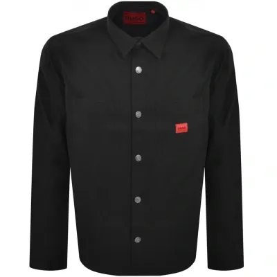 Hugo Erato Overshirt Jacket Black