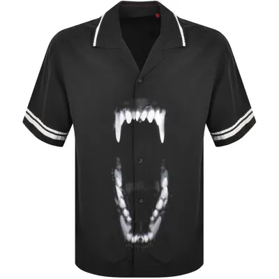 Hugo Espino Animal Graphic Shirt Black