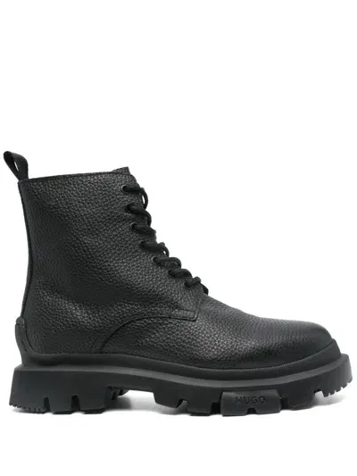 Hugo Fabyan Boots In Black