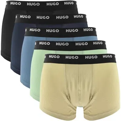 Hugo Five Pack Trunks Black