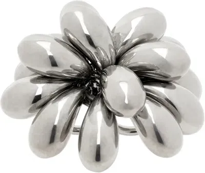 Hugo Kreit Silver Pistil Ball Ring