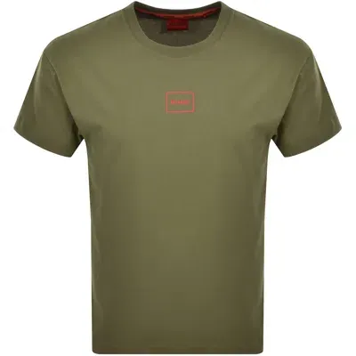 Hugo Laze T Shirt Green