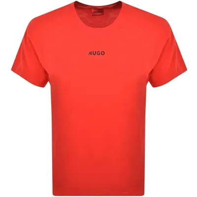 Hugo Linked T Shirt Red