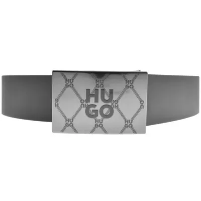 Hugo Logo Gary Belt Black