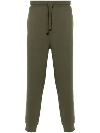 Hugo Logo-print Cotton Track Pants In Green