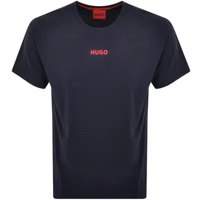 Hugo Lounge Linked T Shirt Navy