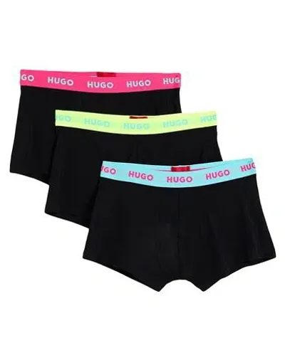 Hugo Three-pack Black Boxer Briefs