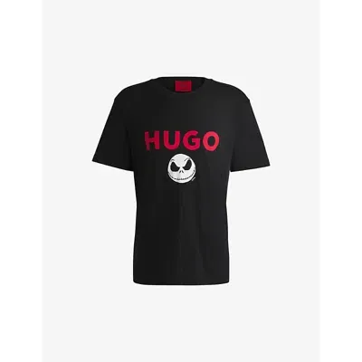 Hugo Dightmare Nbc Mens T-shirt In Black 001