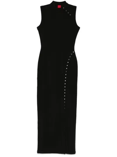 Hugo Nelissi Maxi Dress In Black