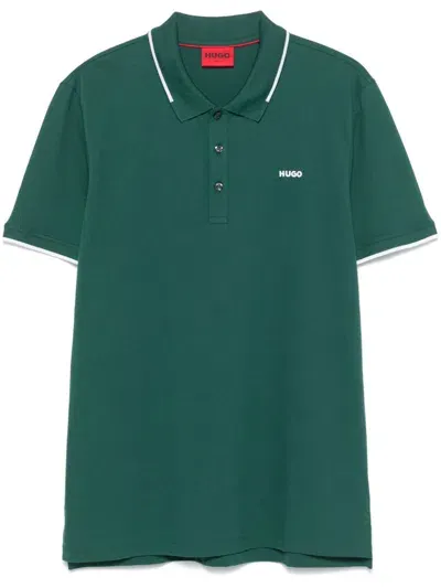 Hugo Parlay 190 Polo Shirt In Green