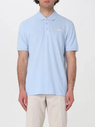 Hugo Polo Shirt  Men Color Gnawed Blue