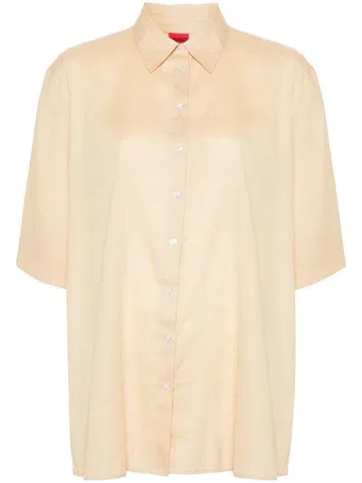 Hugo Regular-fit Shirt In Neutrals