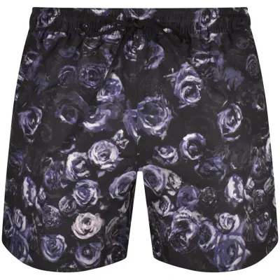 Hugo Roze Swim Shorts Black