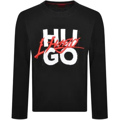 Hugo Semou Thriller Knit Jumper Black