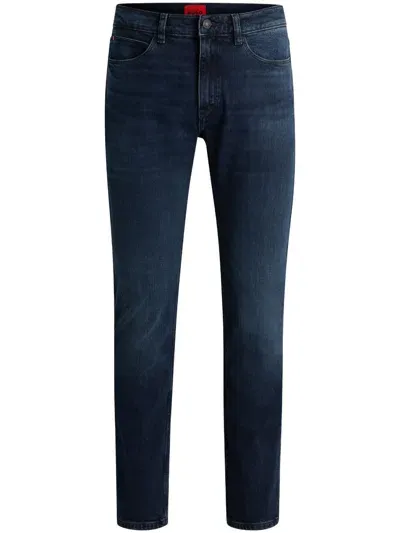 Hugo 708 Slim-fit Jeans In Blue