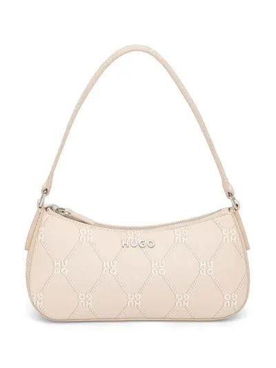 Hugo Small Chris Tote Bag In Neutrals