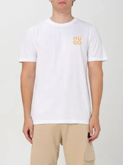 Hugo T-shirt  Men Color White In Weiss