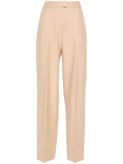 Hugo Tailored Trousers In Neutrals