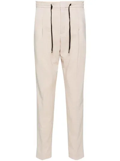 Hugo Teagan242x Tapered Trousers In Neutrals