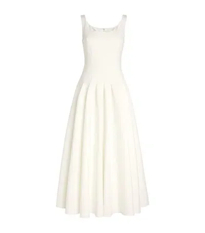 Huishan Zhang Pleated Darla Dress In White