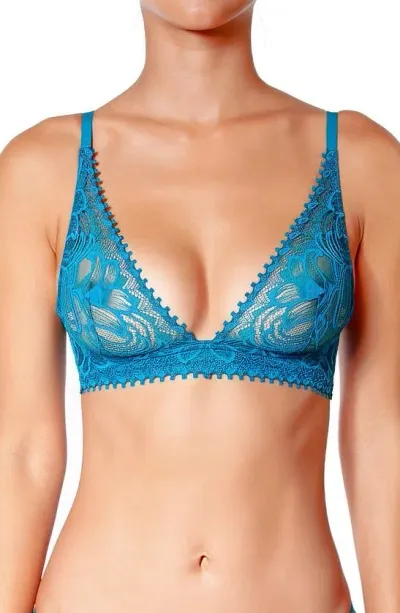 Huit Bijou Bra In Turquoise