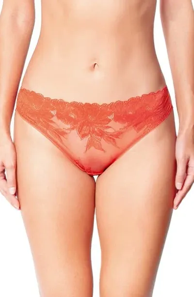 Huit Brandy Bikini Briefs In Brick