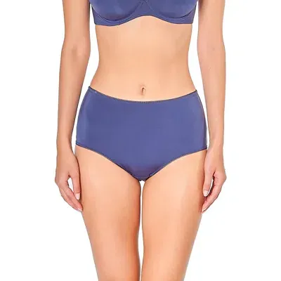 Huit Forever Skin High Waist Briefs In Navy