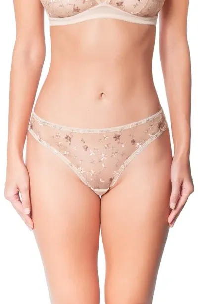 Huit Reveuse Bikini Briefs In Champagne