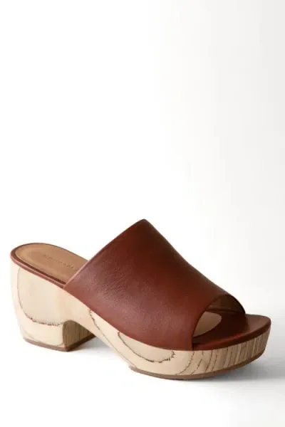 Huma Blanco Katlyn Platform Clog In Cinnamon