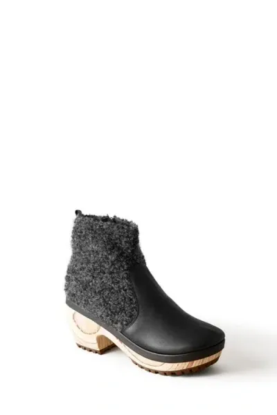 Huma Blanco Lana Clog Boot In Charcoal