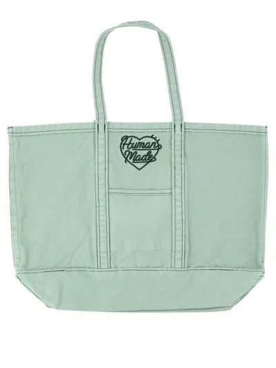 Human Made Garment Dyed Tote Bag In Green