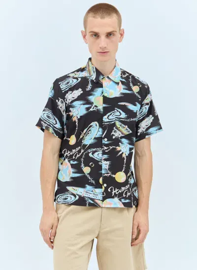 Human Made Graphic Aloha Shirt In Black