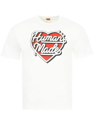 Human Made Graphic Print T-shirt In White