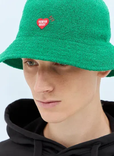 Human Made Pile Bucket Hat In Green