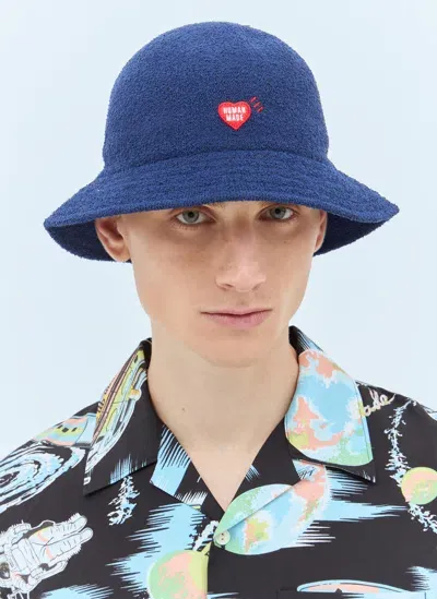 Human Made Pile Bucket Hat In Navy