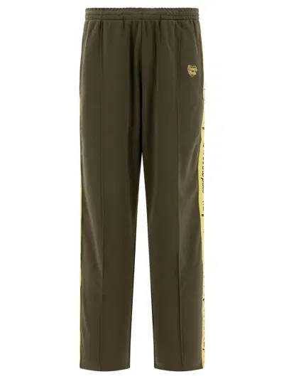 Human Made Track Trousers In Green