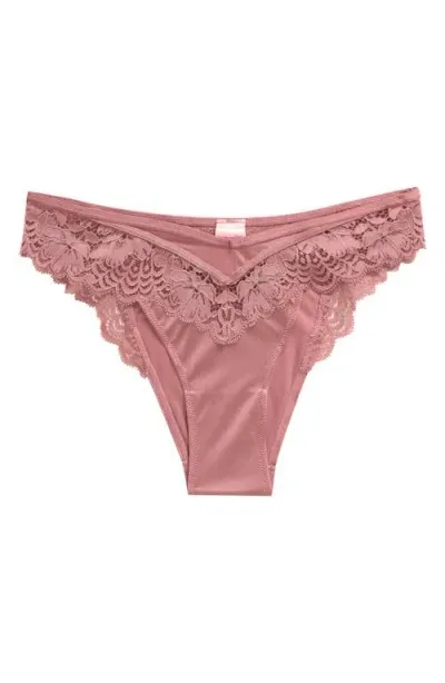 Hunkemoller Hunkemöller Lainey Brazilian Briefs In Nostalgia Rose