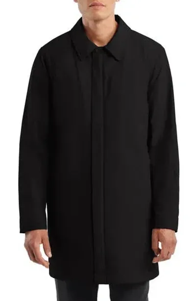 Hunter Castle Cloak Water Repellent Jacket In Black