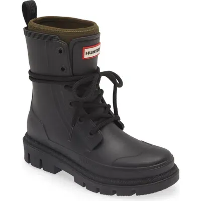 Hunter Diana Waterproof Rainboot In Black/olive